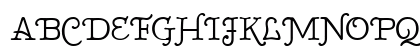 BetterTypeRiteSpec Regular Uppercase Preview