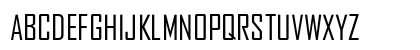 AgencyFB Regular Uppercase Preview
