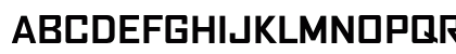 AgencyFBWide Bold Uppercase Preview