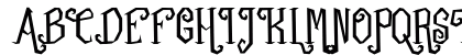 Agenda Fantasy Demo Regular Uppercase Preview
