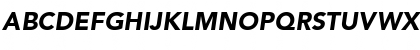 Avenir 95 Black Oblique Font