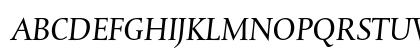 Albertina MT Std Italic Preview