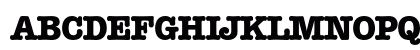 American Typewriter BQ Regular Preview