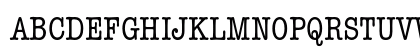 ITC American Typewriter Std Condensed Preview