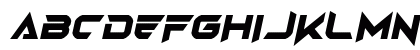 Angas Bold Italic Preview