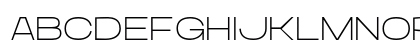 Aniko Thin Regular Uppercase Preview