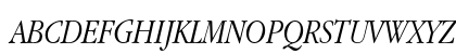 Apple Garamond Light Italic Preview