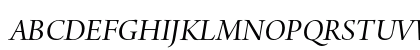 Arno Pro Italic Display Preview