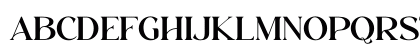 Athene Voyage Regular Uppercase Preview