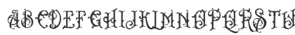 Bandits Striped Uppercase Preview