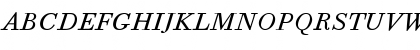 Bodoni Six ITC Book Italic OS Font