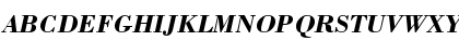 Bodoni Std Bold Italic Font