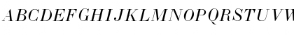 BodoniZL-SC-Italic Regular Font