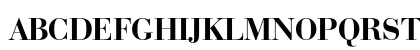 Bauer Bodoni Bold Preview