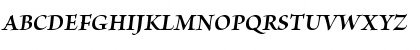Brioso Pro Bold Italic Subhead Font