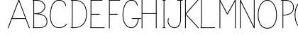 BelleAllureGS Regular Uppercase Preview