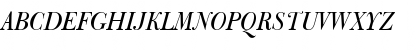 Bulmer Italic Font