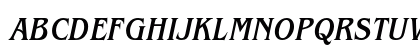 ITC Benguiat Std Medium Condensed Italic Preview
