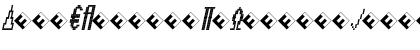 CallFourL-ItalicExp Regular Font