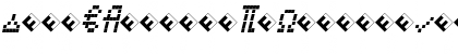 CallSeven-ItalicExp Regular Font