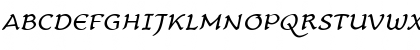 CarlinScript LT Std Regular Italic Font