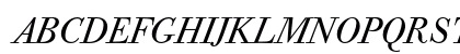 Bodoni Old Face BE Italic Preview