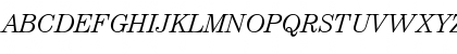 ITC Century Light Italic Font