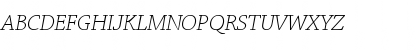 Chaparral Pro Light Italic Display Font