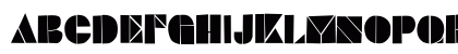 AdLib Regular Uppercase Preview
