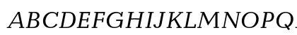 Candida Std Italic Preview