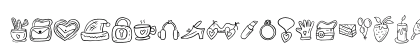 Carmila Regular Uppercase Preview