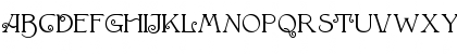 Bitstream Carmina Bold Uppercase Preview
