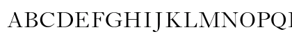 CaslonC37 Light Uppercase Preview