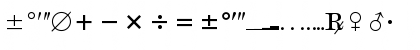 Commercial Pi Regular Font