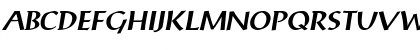 CaxtonEF LightItalic Uppercase Preview