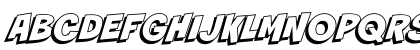 CCSmashOpen Regular Uppercase Preview