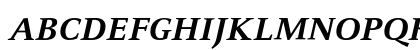 CelesteST SCBoldItalic Uppercase Preview