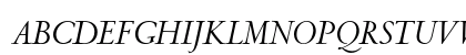 Centaur MT Italic A Preview