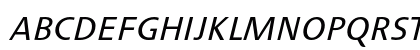 Cisalpin LT Std Italic Preview