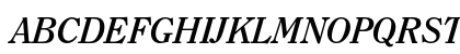 ITC Clearface Bold Italic Uppercase Preview