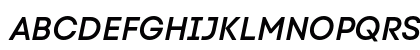 Code Next-Trial SemiBold Italic Uppercase Preview