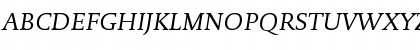 Documenta Dtl Italic Regular Font