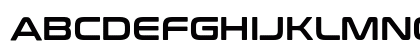 Conthrax SemBd Regular Uppercase Preview