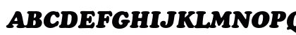 Bitstream Cooper Black Italic Preview