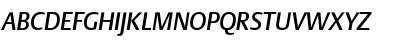 DTL Argo T Caps Medium Italic Font