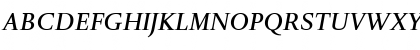 DTL Romulus T Medium Italic Font