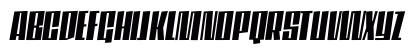 DaleysGothic BoldItalic Uppercase Preview