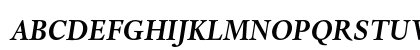Dante MT Bold Italic Oldstyle Figures Preview