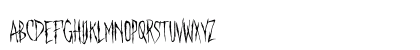 Darkness Awakening Personal Use Regular Uppercase Preview