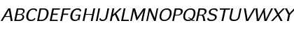 Delicious BoldItalic Uppercase Preview